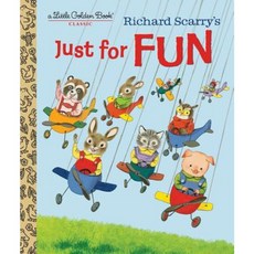 Richard Scarry's Just for Fun Hardcover, Golden Books