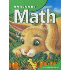 Harcourt School Publishers Math California: Student Edition Grade 1 2002 Paperback