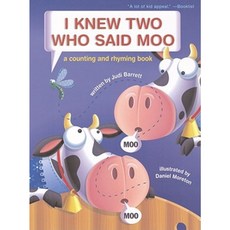 I Knew Two Who Said Moo: A Counting and Rhyming Book Paperback, Atheneum Books for Young Readers