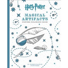 Harry Potter Magical Artifacts Poster Coloring Book Paperback, Scholastic Inc.