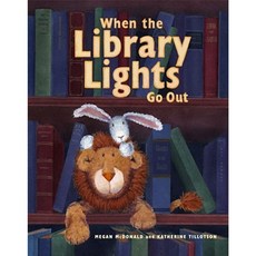 When the Library Lights Go Out Hardcover, Atheneum Books