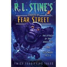 The Attack of the Aqua Apes and Nightmare in 3-D: Twice Terrifying Tales Paperback, Aladdin Paperbacks