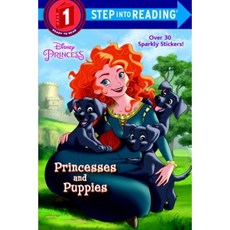 Princesses and Puppies (Disney Princess) Paperback, Random House Disney