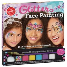 Glitter Face Painting Hardcover, Klutz
