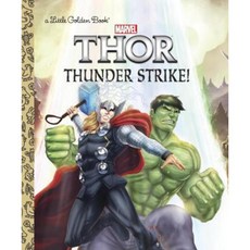 Thunder Strike! (Marvel: Thor) Hardcover, Golden Books