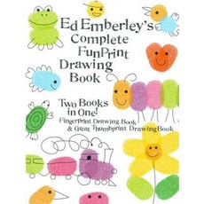Ed Emberley's Complete Funprint Drawing Book Paperback, Little Brown
