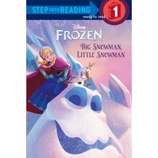 Big Snowman Little Snowman (Disney Frozen) Library Binding, Random House Disney