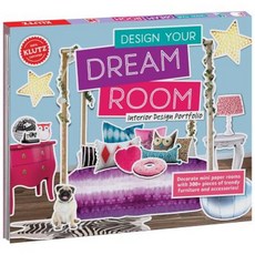 Design Your Dream Room: Interior Design Portfolio Hardcover, Klutz