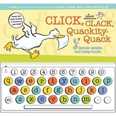 Click Clack Quackity-Quack: A Typing Adventure Hardcover, Little Simon