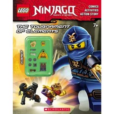 The Tournament of Elements (Lego Ninjago: Activity Book with Minifigure) Paperback, Scholastic Inc.