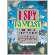 I Spy Fantasy: A Book of Picture Riddles Hardcover, Cartwheel Books
