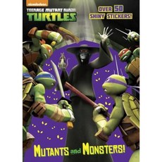 Teenage Mutant Ninja Turtles: Mutants and Monsters! Paperback, Golden Books