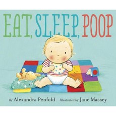 Eat Sleep Poop Hardcover, Alfred A. Knopf Books for Young Readers