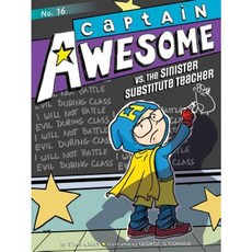 Captain Awesome vs. the Sinister Substitute Teacher Hardcover, Little Simon