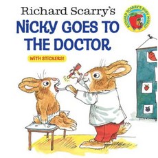 Richard Scarry's Nicky Goes to the Doctor Paperback, Random House Books for Young Readers