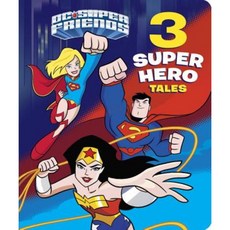 3 Super Hero Tales (DC Super Friends) Board Books, Random House Books for Young Readers