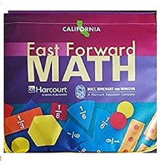 Harcourt School Publishers California Fast Forward Math California: Package of 5 Student Edition Volume 2-B Grades 4-7 Fractions 2009 Paperback