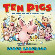 Ten Pigs: A Board Book Board Books, Cartwheel Books