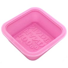 多用途彩色方形手工1格模具, 隨機出貨