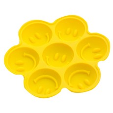 笑臉7孔彩色模具 2入, 隨機出貨