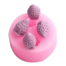 수제몰드 딸기 10mm 4구 2p