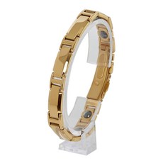 galaxy HEALTHCARE 水晶健康手鍊 SUS 304 Gold XL, 1個