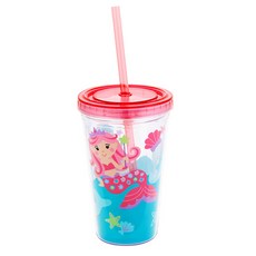 스테판조셉 유아 아이스 텀블러, 350ml, 1개, 인어공주