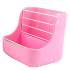 이코디 심플 햄스터 밥그릇, 핑크, 1개