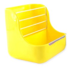 이코디 심플 햄스터 밥그릇, 옐로우, 1개