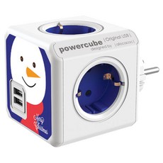 allocacoc 雪人多功能USB充電頭, 7.5厘米, 1個