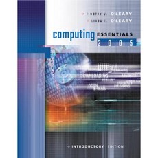 Computing Essentials 2005 Intro Edition W/ Student CD Paperback, Career Education