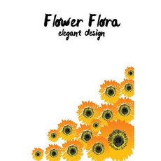 Flower Flora: Elegant Design (Diary Blank Notebook): Adult Activity Book Paperback, Createspace Independent Publishing Platform