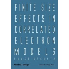 Finite Size Effects in Correlated Electron Models: Exact Results Hardcover, Imperial College Press