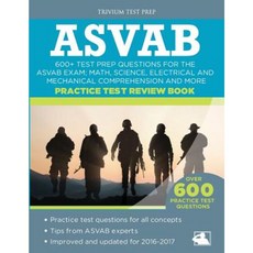ASVAB Practice Test Review Book Paperback, Trivium Test Prep