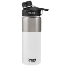 CAMELBAK 經典運動款保溫瓶, 白色的, 600毫升