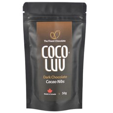 코코러브 캐나다 다크초콜릿 카카오닙스, 50g, 1개
