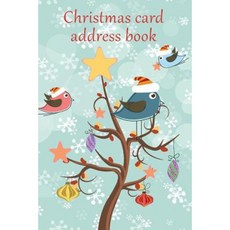 Christmas Card Address Book Paperback, Createspace Independent Publishing Platform