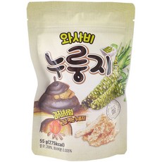 누룽지 와사비 스낵, 55g, 1개