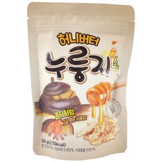 누룽지 허니버터 스낵, 55g, 1개