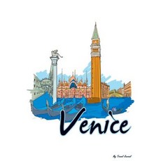 我的旅行日記：威尼斯旅行計畫與日記 6 X 9 139 頁平裝本, Createspace獨立發布平台