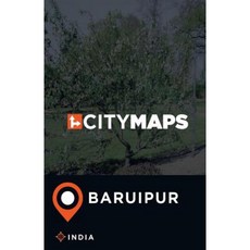 印度巴魯伊普爾城市地圖平裝本, Createspace獨立發布平台