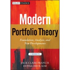 Modern Portfolio Theory + Website: Foundations Analysis and New Developments Hardcover, Wiley