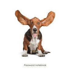 Password Notebook: Internet Address and Password Logbook / Journal / Diary - Basset Cover Paperback, Createspace Independent Publishing Platform