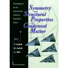 Symmetry and Structural Properties of Condensed Matter Hardcover, World Scientific Publishing Company
