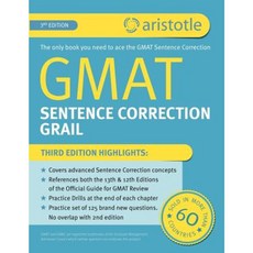 GMAT Sentence Correction Grail 3rd Edition Paperback, Aristotle Prep