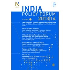 India Policy Forum 2013-14: Volume 10 Paperback, Sage Publications Pvt. Ltd