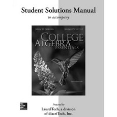 College Algebra Essentials: Student Solutions Manual Paperback, McGraw-Hill Education