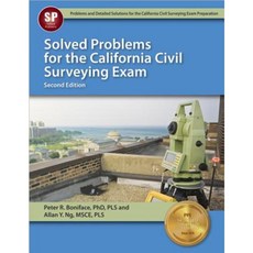 Solved Problems for the California Civil Surveying Exam Paperback, Professional Publications Inc
