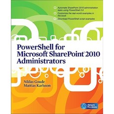PowerShell for Microsoft SharePoint 2010 Administrators Paperback, McGraw-Hill Education