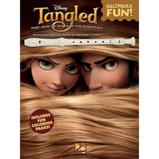 Tangled - Recorder Fun!: With Easy Instructions & Fingering Chart Paperback, Hal Leonard Publishing Corporation